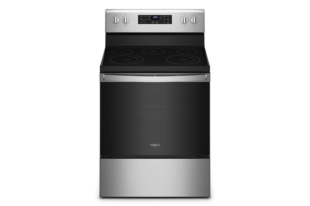 Whirlpool Stainless 5.3 Cu. Ft. Electric Range with 5-in-1 Air Fry Oven