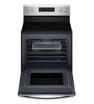 Whirlpool Stainless 5.3 Cu. Ft. Electric Range with 5-in-1 Air Fry Oven - Open View