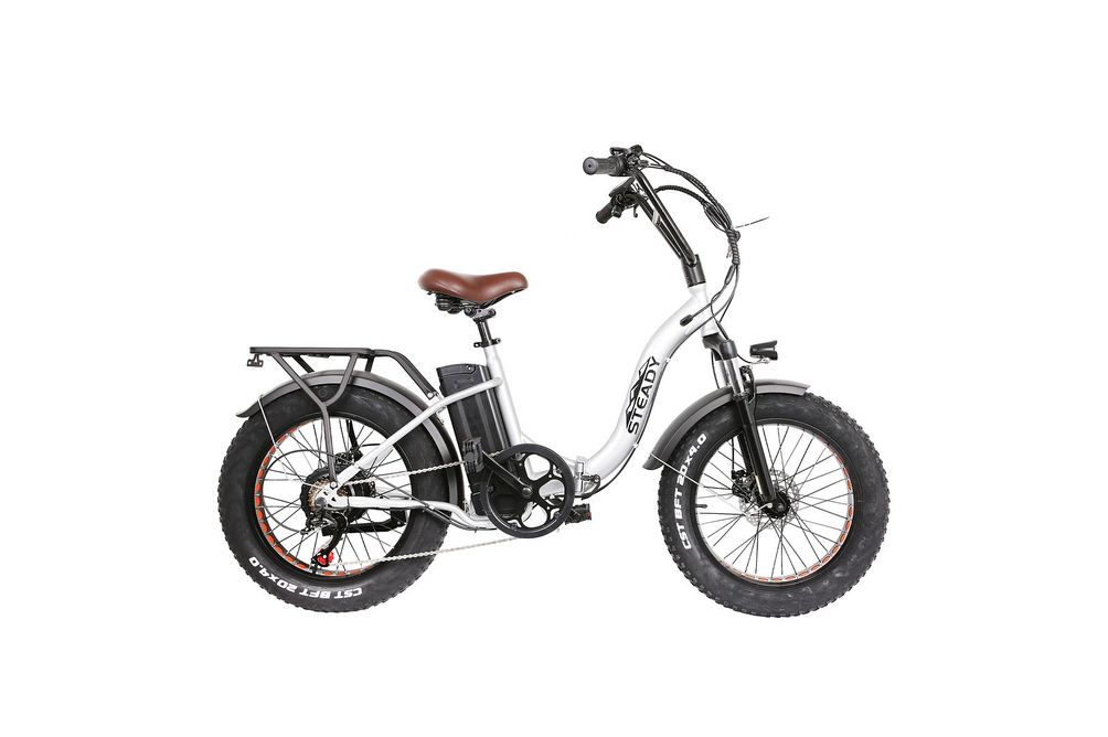 NAKTO 20 Inch Folding Ox Fat Tire Electric Bike