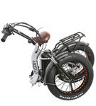 NAKTO 20 Inch Folding Ox Fat Tire Electric Bike - Folded View