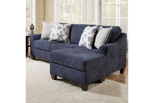 Lane Furniture Prelude-Navy Sofa Chaise