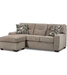 Lane Furniture Driscoll-Cappuccino Sofa Chaise - Side Angle View