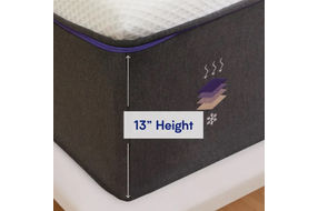 Nectar Premier 13 inch Twin Gel Memory Foam Mattress - Mattress Height