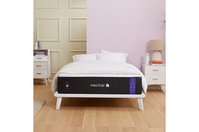 Nectar Premier 13 Inch King Gel Memory Foam Mattress - Sample Room View