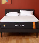 Nectar Premier Copper 14 Inch Queen Gel Memory Foam Mattress - Sample Room View