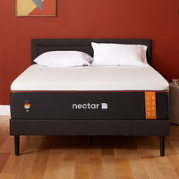 Nectar Premier Copper 14 Inch Queen Gel Memory Foam Mattress - Sample Room View