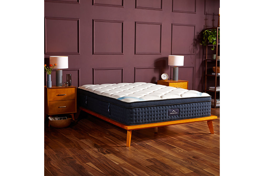 DreamCloud Premier 14 Inch Hybrid Twin Mattress - Side Angle View