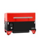 ASMOKE Pellet Grill 8 in 1 Red Portable Smoker 