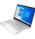HP 15.6 Inch Intel Celeron N4020 Laptop - Side Angle View