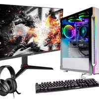 Skytech 27 Inch Archangel Core i5 10400F Gaming Bundle