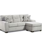Lane Furniture Seneca Stone Sofa Chaise- Sample Room View