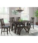 Elements 6-Piece Cash Dining Room Set- Sample Room View