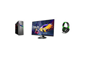 ASUS ROG GD10K AMD Ryzen 5 3400G Desktop Gaming Bundle