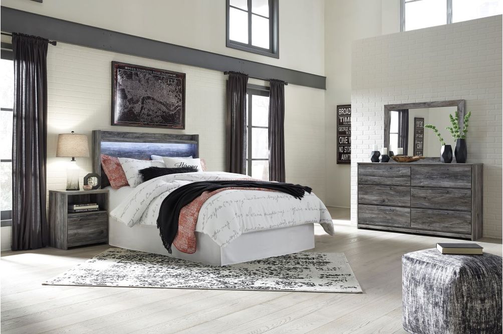 Signature Design by Ashley Baystorm 4-Piece Queen Panel Bedroom Set