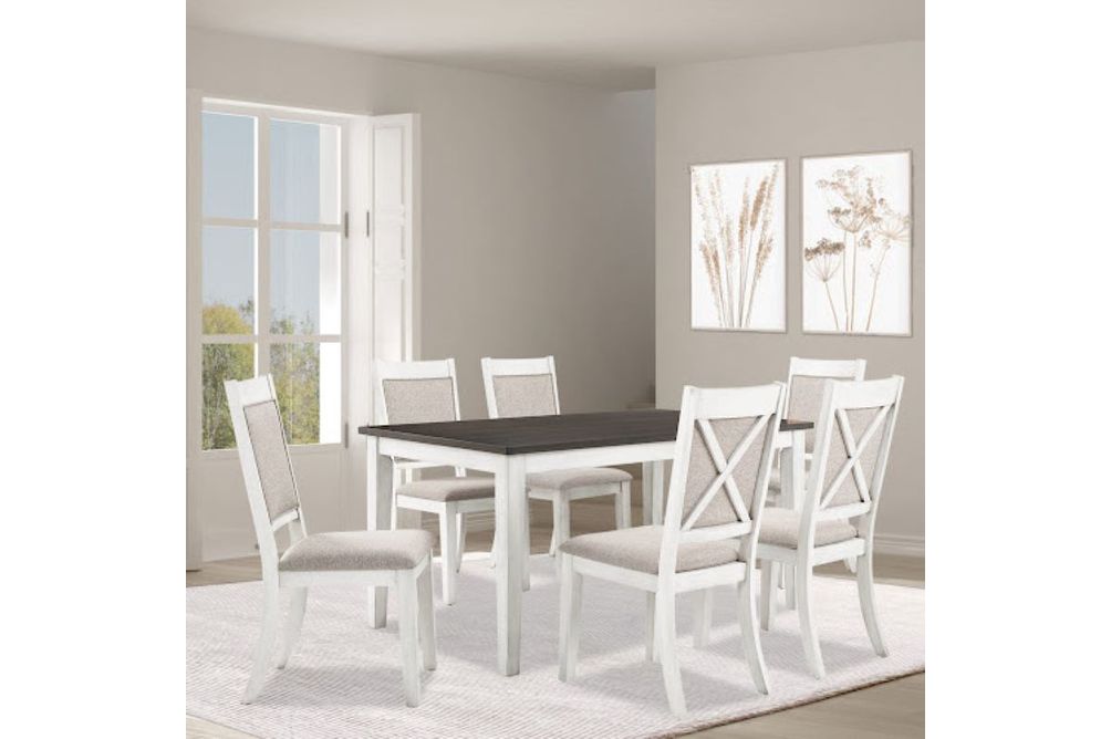 United Furniture Industries Idlewild 7-Piece Dining Room Set- Sample Room View