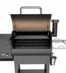 ASMOKE Signature Bronze 8 in 1 Wood Pellet Grill - Open View