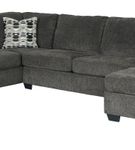 Signature Design by Ashley Ballinasloe-Smoke 3-Piece Sectional with Chaise