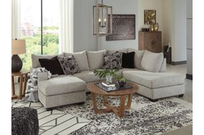 Benchcraft Megginson 2-Piece Sectional with Chaise-Storm