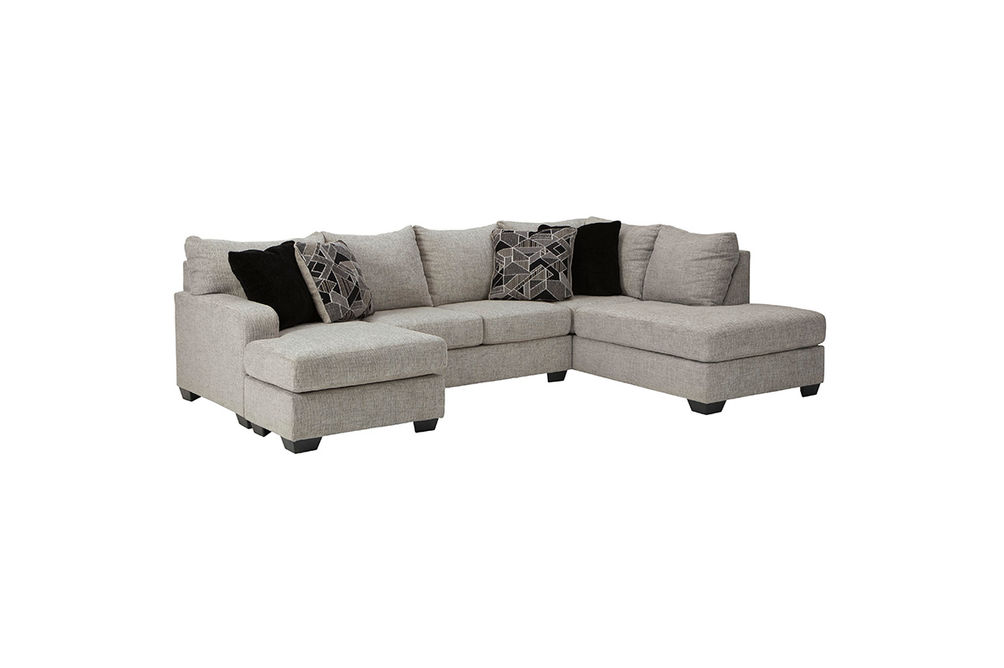 Benchcraft Megginson 2-Piece Sectional with Chaise-Storm