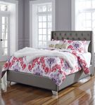 Signature Design by Ashley Coralayne Queen Upholstered Bed- Sample Room View