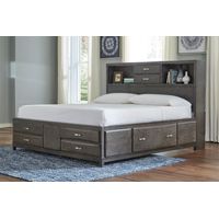 Signature Design by Ashley Caitbrook Queen Storage Bed - Sample Room View