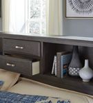 Signature Design by Ashley Caitbrook Queen Storage Bed - Headboard Shelves and Drawers