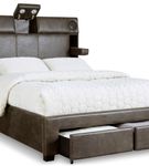 Signature Design by Ashley Mirlenz Queen Storage Bed with Speakers - Features