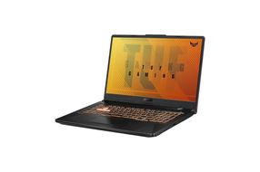 Asus 17.3 Inch TUF R5-4600H NVIDIA® GeForce GTX 1650 Gaming Laptop - Side Angle View