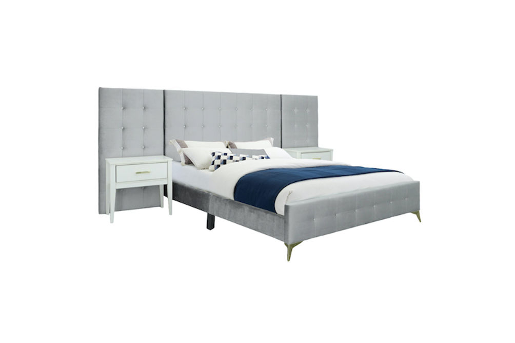 Elements Emma 4-Piece Queen Bedroom Bundle - Side Angle View