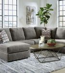 Signature Design by Ashley O'Phannon-Putty 2-Piece Sectional with Chaise - Sample Room View