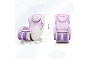 Living Essentials Shiatsu Full Body Massage Chair and Recliner Purple - Dimensions