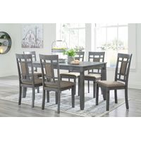 Signature Design by Ashley Jayemyer 7-Piece Dining Set - Sample Room View
