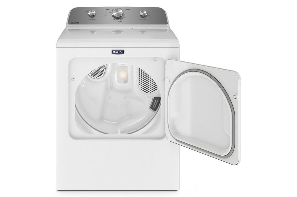 Maytag 7.0 Cu. Ft. Electric Dryer with Wrinkle Prevent - Interior View