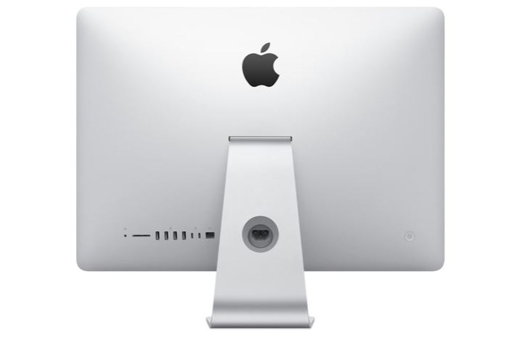 Apple Certified Refurbished 21.5 Inch iMac Core i5 Silver - Back View