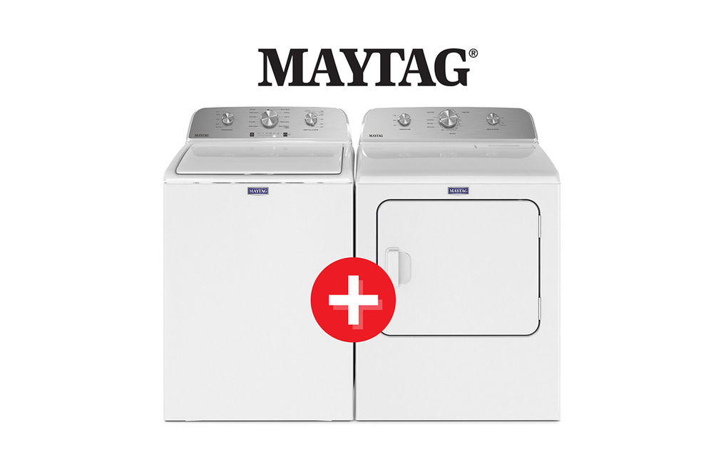 Maytag 4.5 Cu. Ft. Top Load Washer + 7.0 Cu. Ft. Electric Dryer Bundle