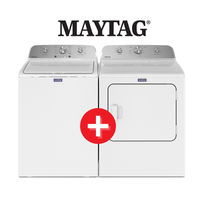 Maytag 4.5 Cu. Ft. Top Load Washer + 7.0 Cu. Ft. Electric Dryer Bundle