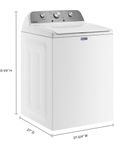 Maytag 4.5 Cu. Ft. Top Load Washer - Dimensions