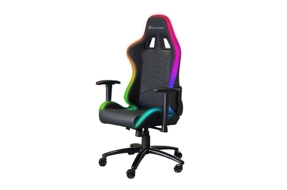 X Rocker Cobra LED Thrasher PC Gaming Chair Bundle
