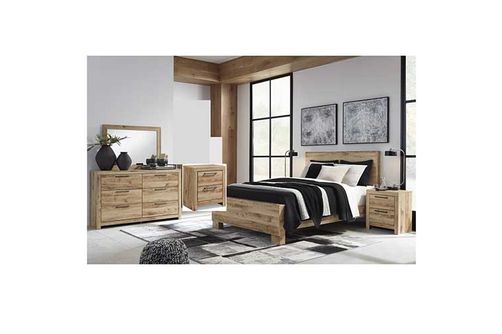 Signature Design by Ashley Hyanna 7-Piece Queen Bedroom Set - Sample Room View