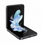 Samsung 6.7 Inch Galaxy Z Flip4 128GB Phantom Black - Side Angle View