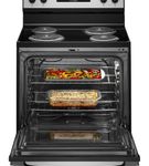 Amana Stainless 4.8 Cu. Ft. 30 Inch Electric Range with Bake Assist Temps - Interior View