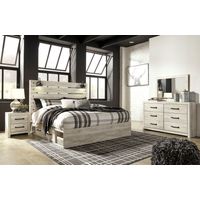 Signature Design by Ashley Cambeck 7-Piece King Storage Bedroom Set - Sample Room View