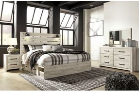 Signature Design by Ashley Cambeck 7-Piece King Storage Bedroom Set - Sample Room View