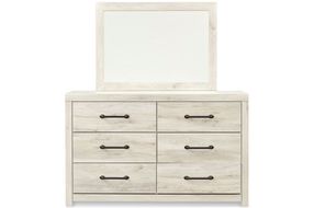 Signature Design by Ashley Cambeck 7-Piece King Storage Bedroom Set - Dresser and Mirror