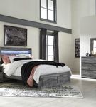 Signature Design by Ashley Baystorm 7-Piece Queen Storage Bedroom Set - Sample Room View