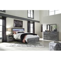 Signature Design by Ashley Baystorm 7-Piece Queen Storage Bedroom Set - Sample Room View