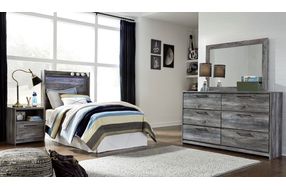 Signature Design by Ashley Baystorm 7-Piece Twin Bedroom Set  - Sample Room View