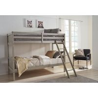 Signature Design by Ashley Lettner Twin over Twin Bunk Bed and Mattress Set - Sample Room View