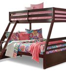 Signature Design by Ashley Halanton Twin over Full Bunk Bed and Mattress Set