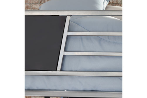 Signature Design by Ashley Dinsmore Twin Over Full Bunk Bed and Mattress Set - Finish
